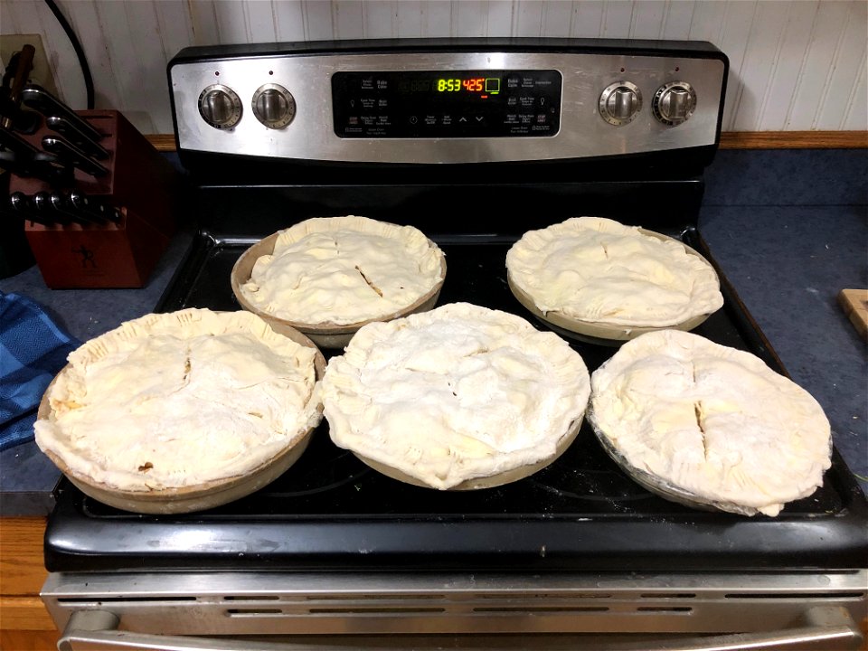 Five Pies! Before