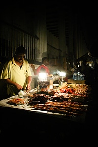 Work lantern people