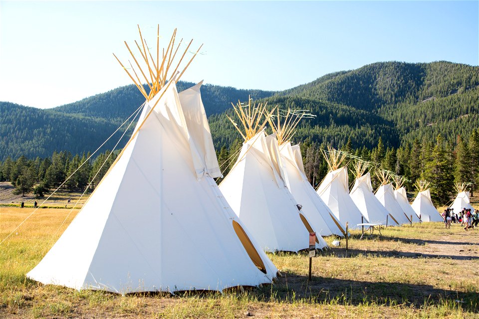 Yellowstone Revealed: All Nations Teepee Village by Mountain Time Arts