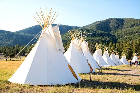 Yellowstone Revealed: All Nations Teepee Village by Mountain Time Arts photo