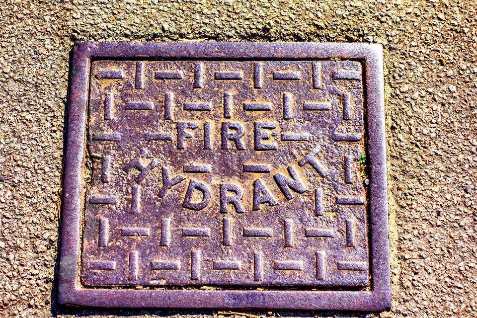 Old Fire Hydrant Cover Tonbridge Road Maidstone