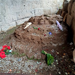 Julius Cesar Grave Roman Forum Rome Italy