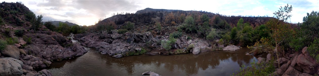 Dawn at Sally May recreation site