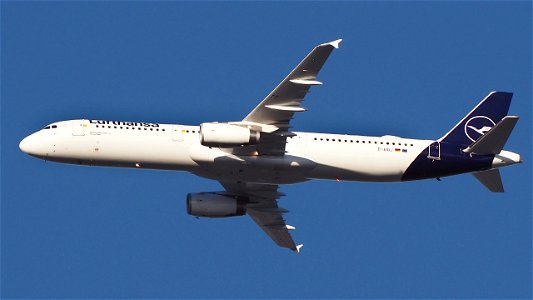 Airbus A321-231 D-AIDJ Lufthansa from Barcelona (7400 ft.) photo