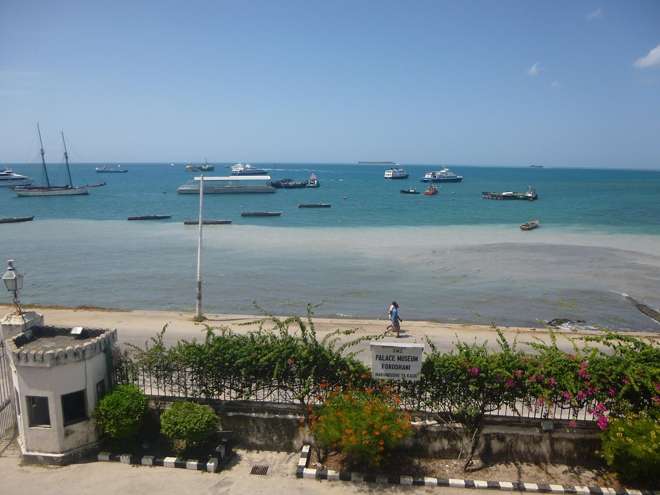 Cityscape sea water
