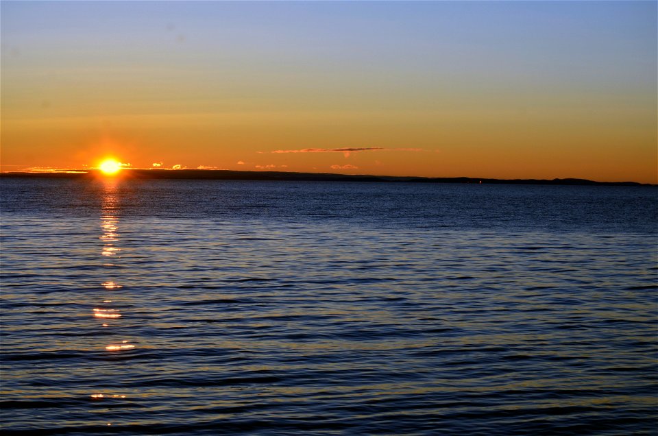 Sunrise over Paradise, MI