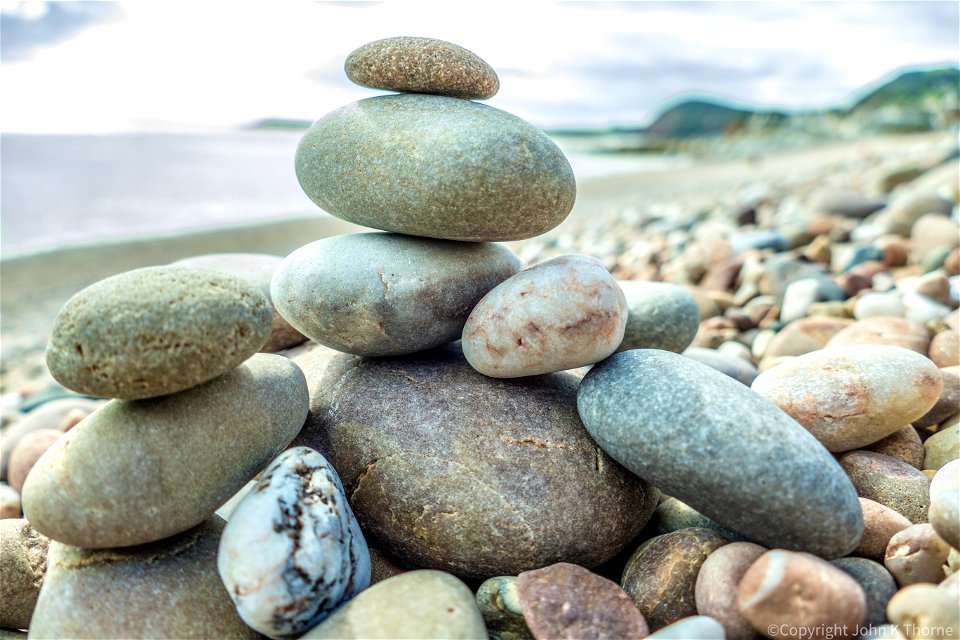 How many pebbles on the beach?
