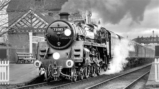 Steam Train Bluebell Railway
