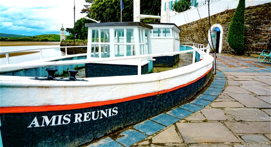The Amis Reunis. The Stone Boat. As seen in The Prisoner television show.