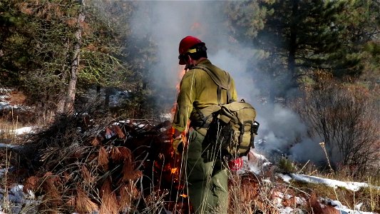 Charcoal Gulch Pile Burn, Idaho City