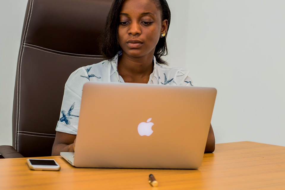People woman office