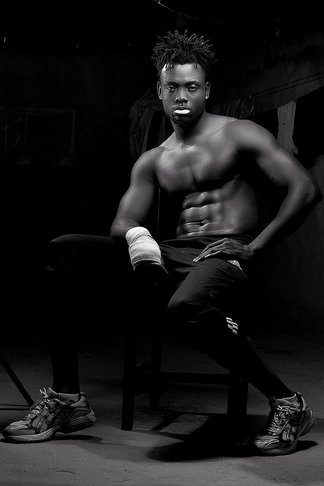 Man mannequin pose