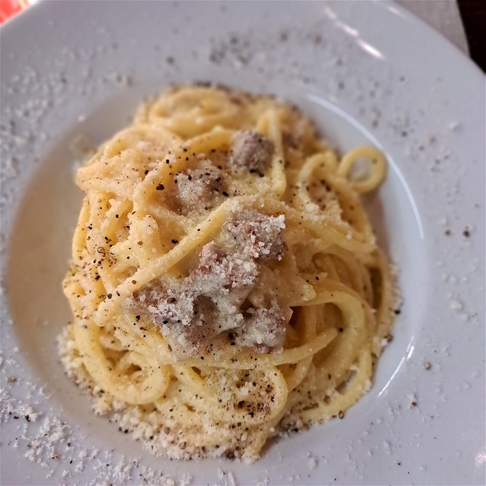 Carbonara  Roscioli Salumeria con Cusina Rome Italy