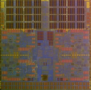 Fujitsu SPARC64 VII - Etched - high resolution