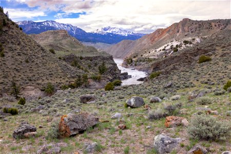 Views of the Black Canyon of the Yellowstone River