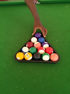 Game billiards balls