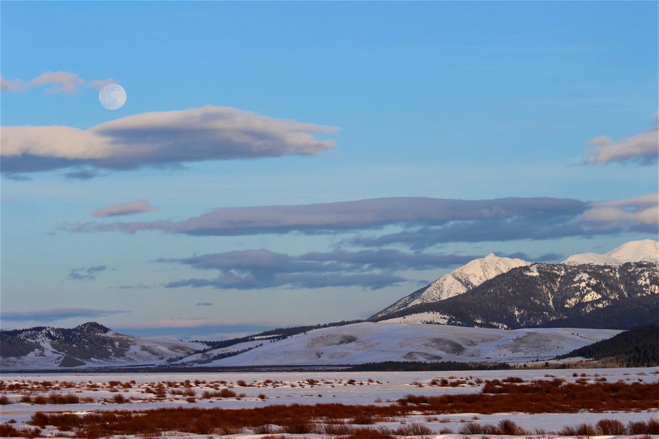 Early Full Moon photo