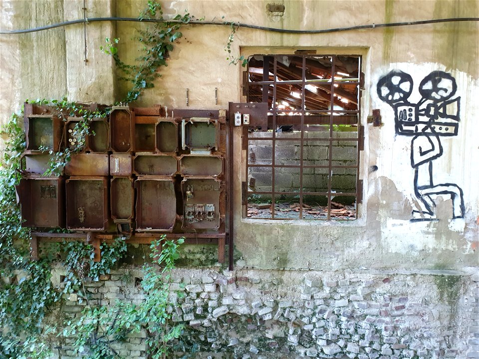 Urbex voormalige dakpannenfabriek Brüggen, Falzziegel Werk Brimges in Brüggen