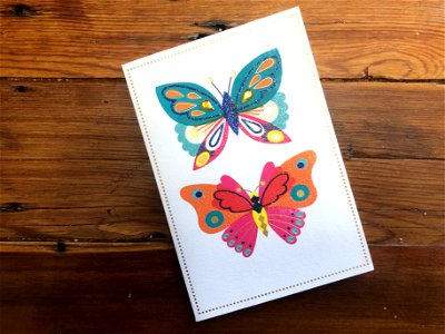 Butterfly Card for the Cousins
