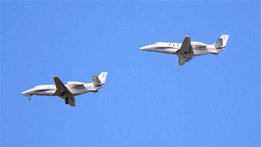 Cessna 560XL Citation XLS Plus D-CANG Air Hamburg from Karlsruhe (3800 ft.)