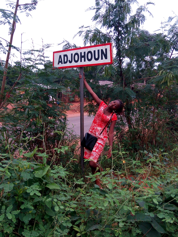 People sign vegetation photo