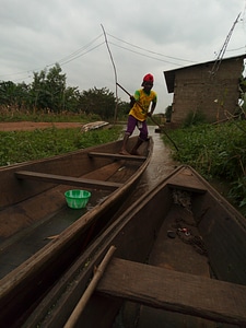 People man boats photo