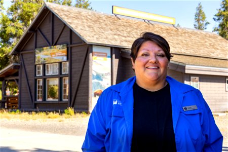 Yellowstone Tribal Heritage Center Coordinator, Alyssa McGeeley