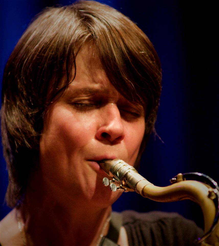Ingrid Laubrock Anti-HouseIngrid Laubrock Quintet 24 september 2014 BIM Amsterdam - Ingrid Laubrock