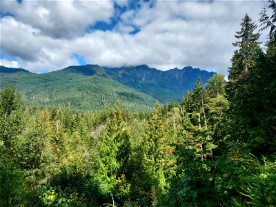 View from White Chuck Overlook, Mt. Baker-Snoqualmie National Forest. Photo by Anne Vassar Sept. 13, 2021.