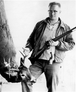 Dad_Deer_Muzzle_Loader_1970's photo