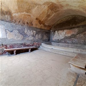 Caldarium Womens Bath Herculaneum Italy photo