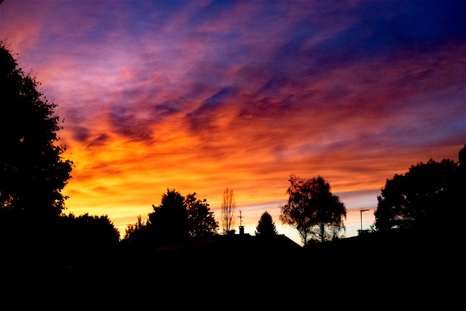 coucher de soleil
