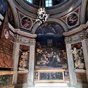 CHurch with Nero Ghost Parish Church of Santa Maria del Popolo Rome Italy