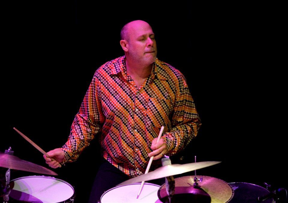 Wolfgang Muthspiel Quintet, 2 november 2018 TivoliVredenburg Utrecht - Jeff Ballard