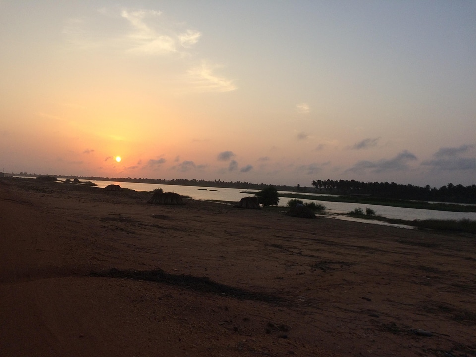 Landscape sky sunset
