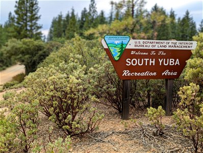 South Yuba Recreation Area Signage