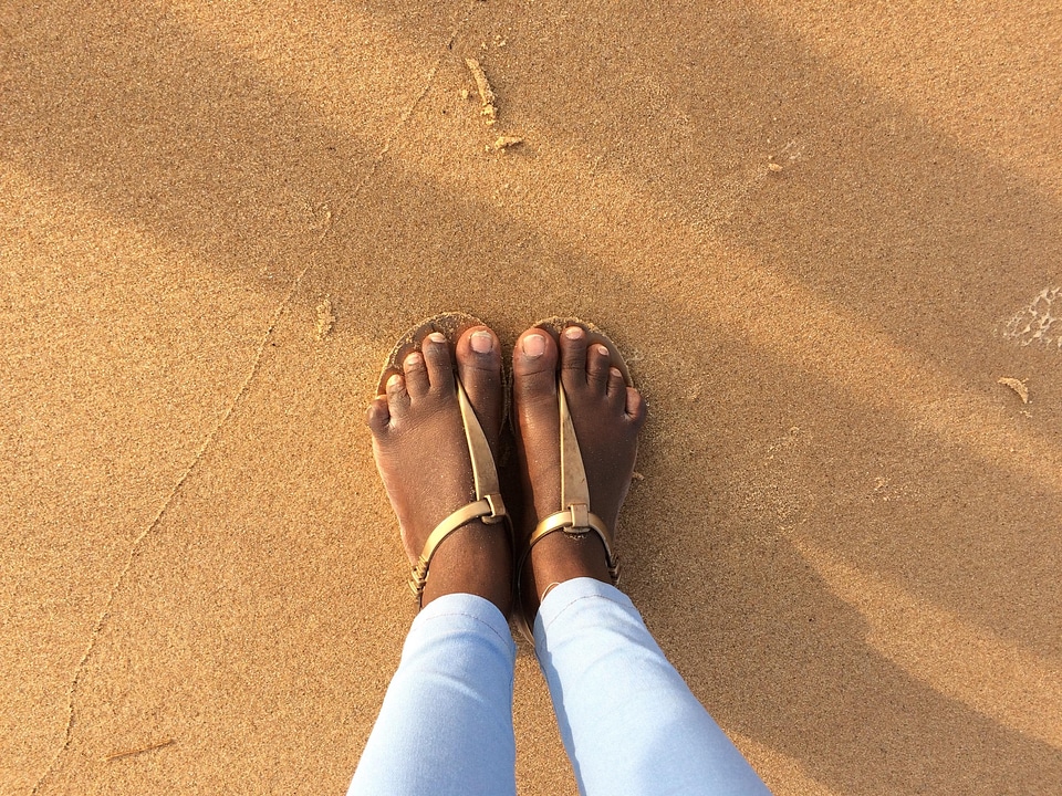 Beach people woman