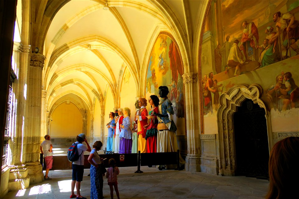 Statuettes used during the Corpus Christi Festival