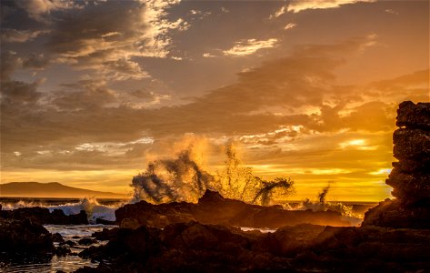 Bastion Rocks sunrise photo