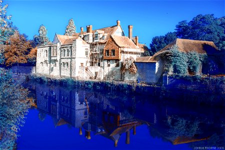 Archbishops Palace Maidstone Autumn Reflections