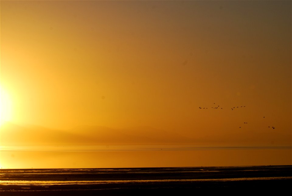 Sunrise at the refuge