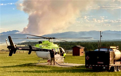 Monday Creek Fire photo