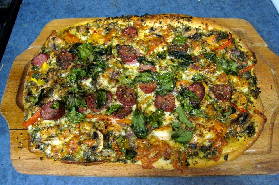 Pizza Coming Out!