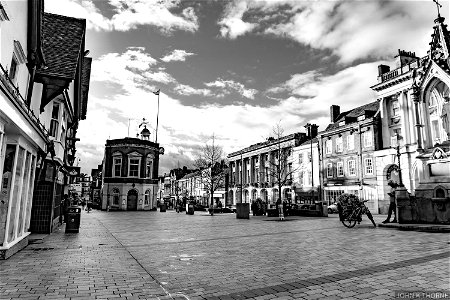 Maidstone Town Centre on a busy Friday Afternoon! #COVID photo