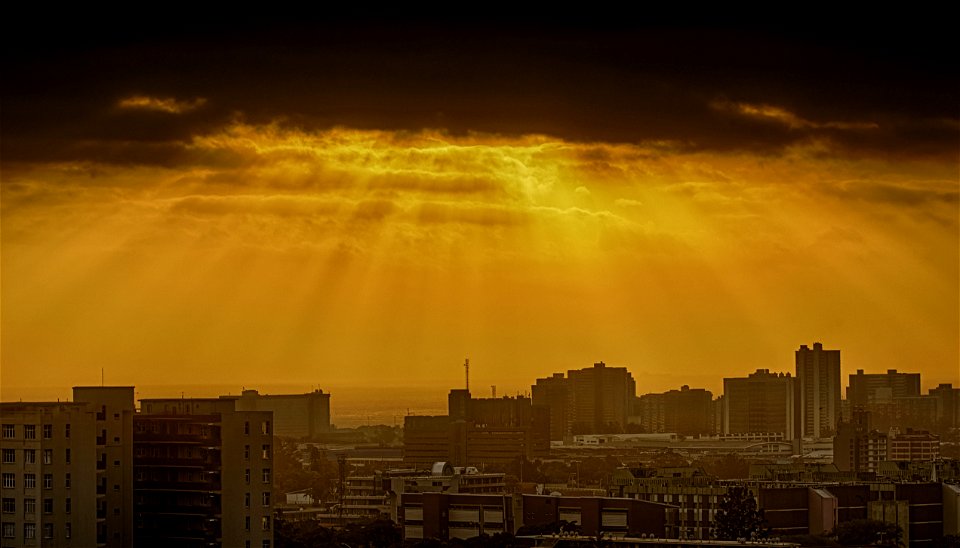 Rays of Copper photo