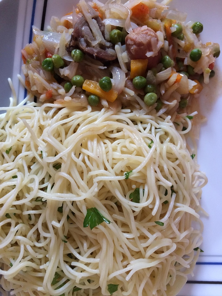 Spaghetti food delicious