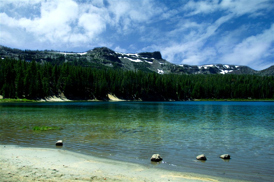 Three Creek Lake, Oregon photo