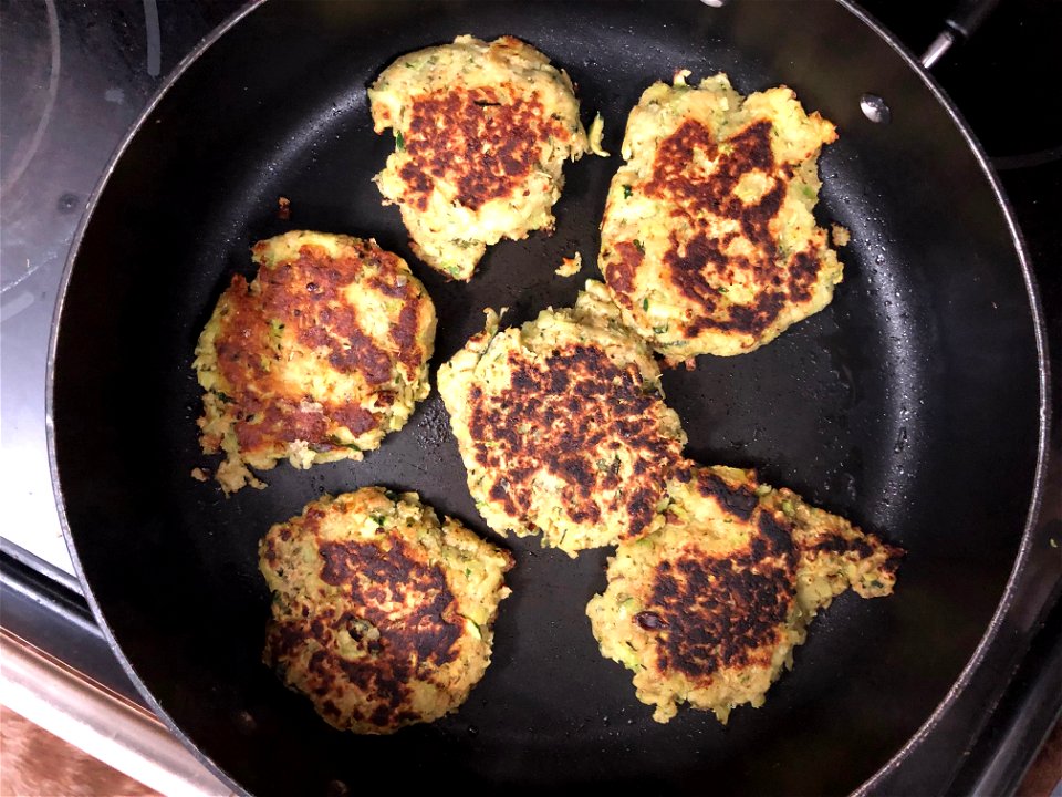 More Zucchini Pancakes