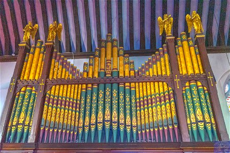 Organ Pipes Aylesford Church