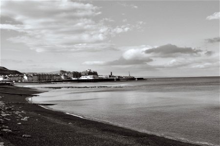 Waterfront at Aberystwyth photo